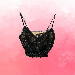 Forever 21 lace crop top